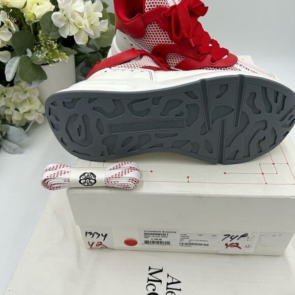 Men’s Alexander Mcqueen oversize sneakers, size 42, made in Italy - Picture 8 of 10